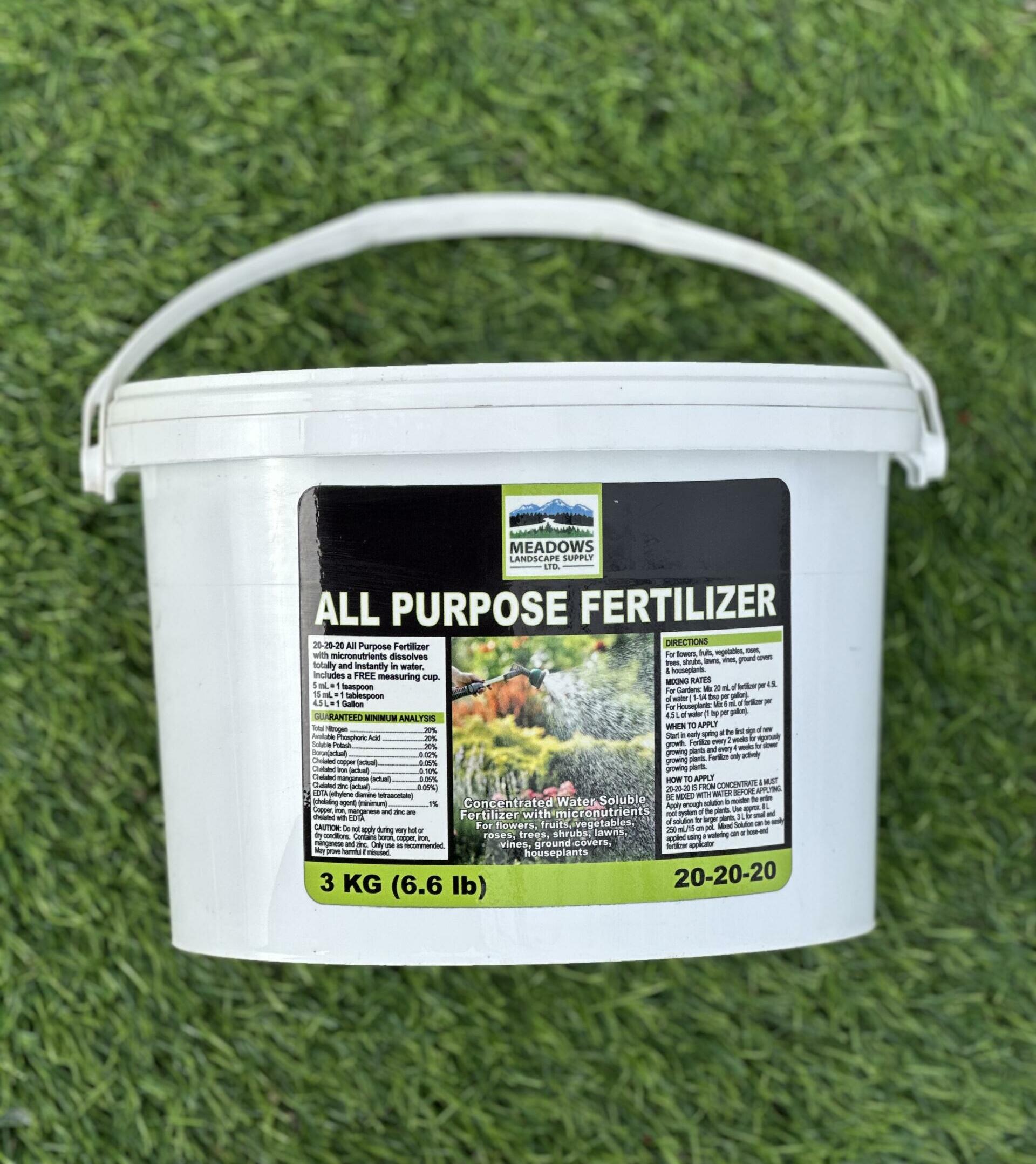 AllPurpose Fertilizer Overstocked Meadows Landscape Supply Ltd.